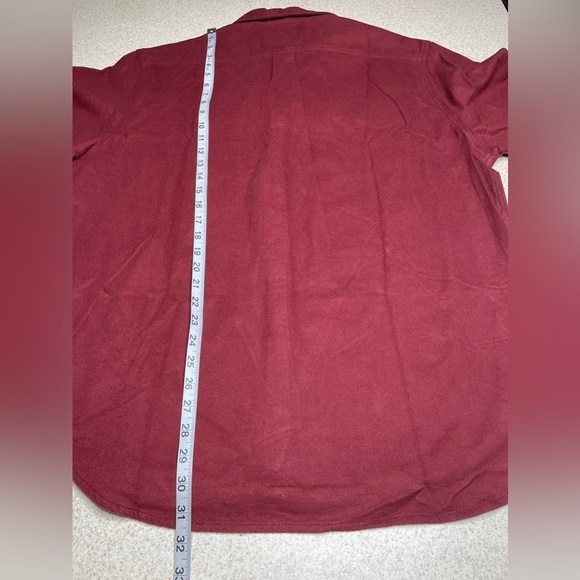 NWT Eddie Bauer Cotton Button Down Long Sleeve Shirt Size Large - Picture 7 of 8